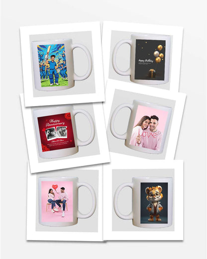 AAA White Mug  | White