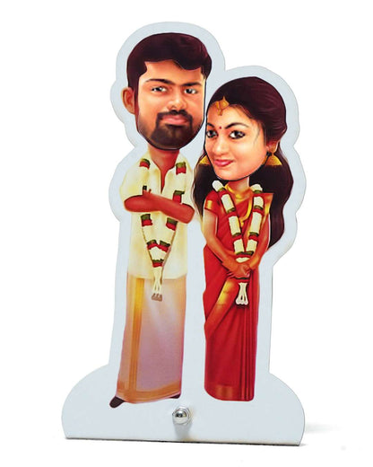 Newly Wed South Indian Couple