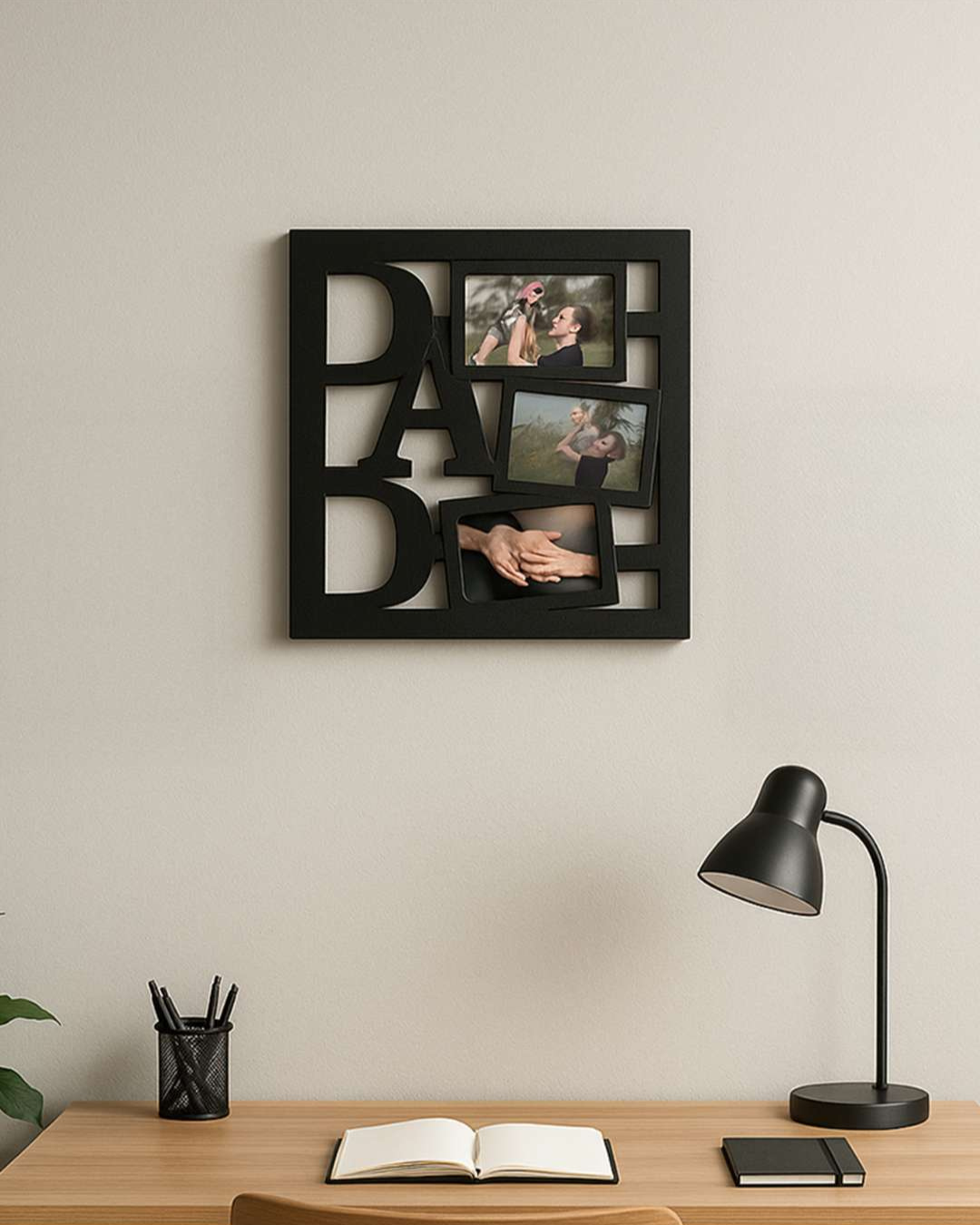 Dad Sign – Sublimation Photo Frame   | Black