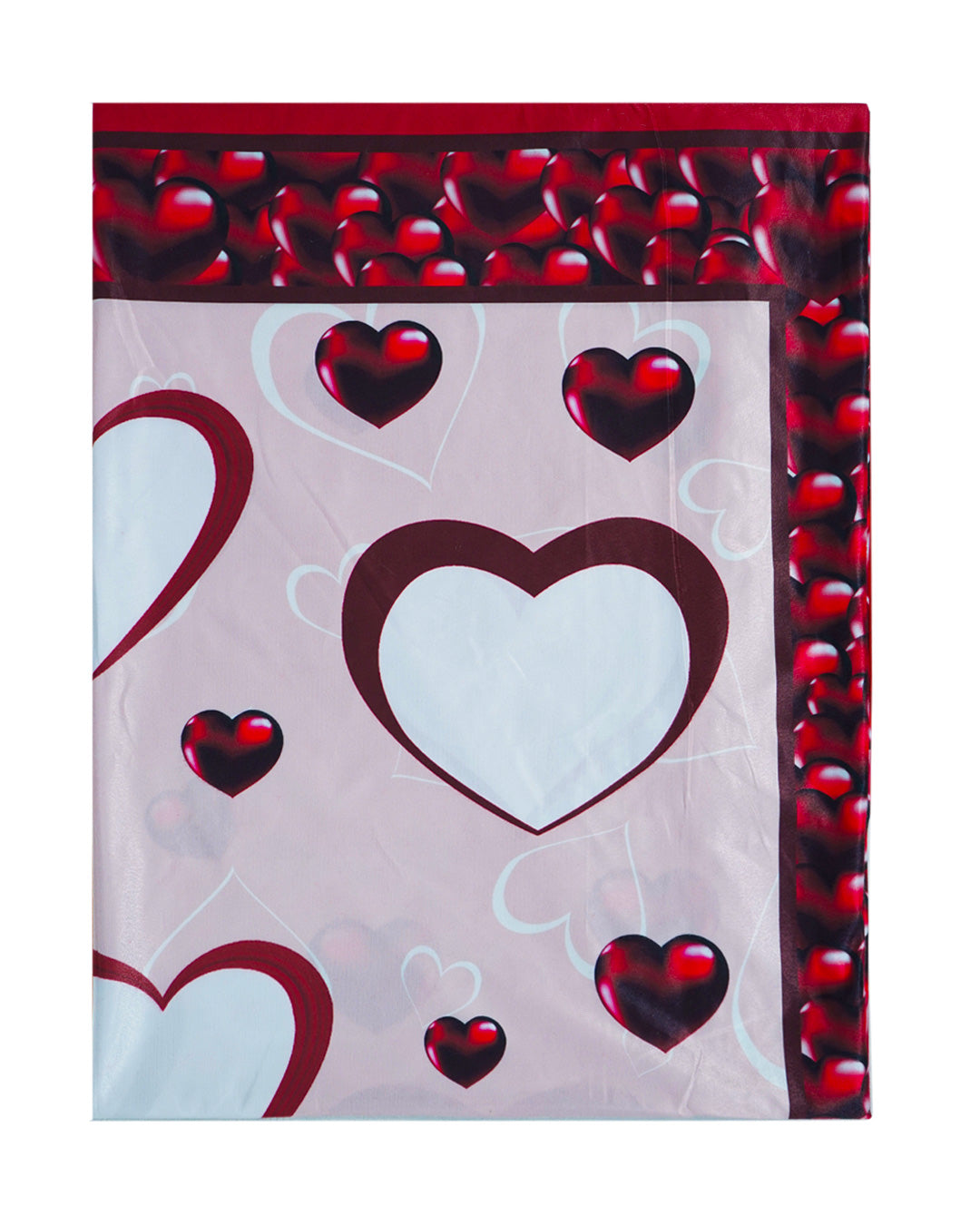 Customized Photo Printed Double Bed Sheet with Pillow Covers